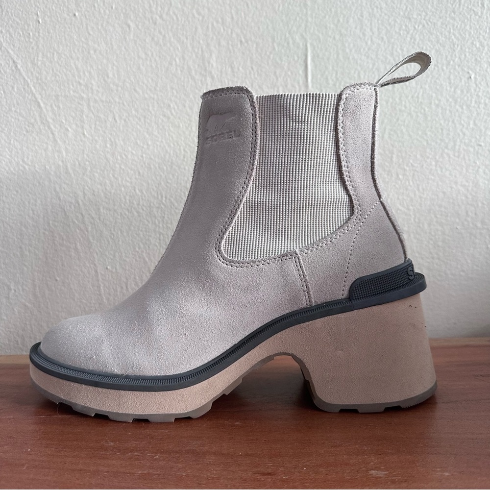 Sorel Hi-Line Chelsea boot chalk ceramic 7